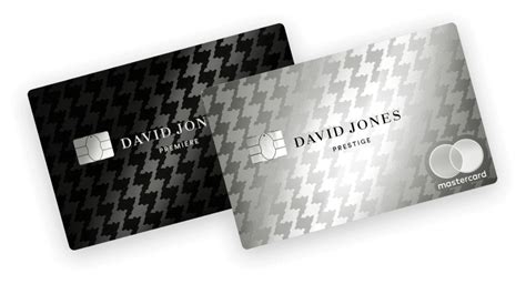 david jones credit card login